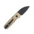 Pro Tech Auto Runt 5 AI Bronze Textured Handle With DLC Black Magnacut Wharncliffe Blade AUPTR5313