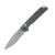 Kershaw Iridium DuraLock Folding Knife Partially Serrated/Gray KS2038ST