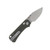Civivi Baby Banter 2-TG Milled Green Red G-10 Handle Satin 14C28N Blade C24074-1