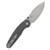Kizer Meteora Folding Knife 3.22 Inch Plain Satin Drop Point V3730A1