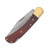 Winchester Lockback Folding Knife Brown Wood WN6220025W