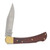 Winchester Lockback Folding Knife Brown Wood WN6220025W