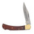 Winchester Lockback Folding Knife Brown Wood WN6220025W