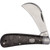 Rough Ryder Midnight Ice Hawkbill Folding Knife Front Open