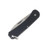 Knafs Lander 6 Mini Keychain Folding Knife Black 1.55in Drop Point KNAFS00425