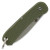 Knafs Lander 6 Mini Keychain Folding Knife OD Green 1.55in Drop Point KNAFS00426