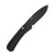 Knafs Lander 3 Clutch Lock Folding Knife Black 2.75in Drop Point Blade KNAFS00276