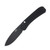 Knafs Lander 3 Clutch Lock Folding Knife Black 2.75in Drop Point Blade KNAFS00276