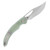 Tenable Knives Gideon Jade 3.5 Inch Plain Stonewash Clip Point T1119A3
