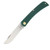 Case XX Spruce Green Smooth Synthetic Sod Buster Jr Folding Knife CA64536