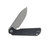 Eutektik Liong Mah Binary Left Handed G-10 Black 3.75 In Sandvik Stonewash Drop Point LM26