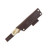 LT Wright Bushcrafter Fixed Blade Knife O1 ScandiBrown Bone with Black Liners LT036