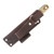 LT Wright Bushcrafter Fixed Blade Knife O1 ScandiBrown Bone with Black Liners LT036