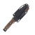 White River Ursus Fixed Blade 4.5 Inch Stonewashed Drop Point Natural Burlap Micarta Handle WRUR45-BNA-MAG