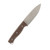 White River Ursus Fixed Blade 4.5 Inch Stonewashed Drop Point Natural Burlap Micarta Handle WRUR45-BNA-MAG