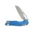 Microtech Knives MSI Folding Knife Frag Blue Al 3.88in Stonewash Blade