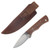 Weatherford Outdoorsman Fixed Blade Walnut Handle 1095 Carbon Steel Blade WKC141