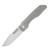 Vero Engineering Impulse Thin Stonewash 3.65in Plain Hand Satin Drop Point Front Open 1