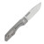 Vero Engineering Impulse Thin Stonewash 3.65in Plain Hand Satin Drop Point Back Open