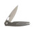 GiantMouse Knives G1 ACE REO Green 3.32in Plain Stonewash Drop Point GMREOGRNCANVASTIBACKSPACER