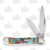 Case Abalone Corelon Peanut Folding Knife