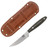 BARK RIVER BITTER ROOT CAPER GREEN CANVAS MICARTA HANDLE FIXED 3.25IN BA99253MGC