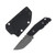 Kizer Quartz Fixed Knife Black G-10 Handle 3.15in Gray Stonewash AEB-L Tanto Blade 1086A2