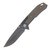 Smith & Wesson SW609 G10 FDE Folding Knife 3.6in Black SW Drop Point SW609CP-W
