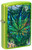 Zippo Graffiti Cannabis Leaf Design Lurid Base ZP46846
