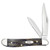 Case XX Blue Smooth Curly Oak Peanut Folding Knife CA47495