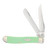 Case XX Mint Green Smooth Synthetic Mini Trapper Folding Knife CA63831