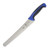 Mercer Sports Millennia Colors 10in Wavy Edge Wide Bread Knife Blue Black Handle M23210BL