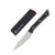Microtech 3.5Inch Paring Knife Stonewash Standard G-10 Black MT350010BK