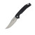SENCUT Vornix Folding Knife 3.65 Inch Plain Satin Clip Point S25038-2