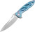 Artisan Cutlery Hoverwing Folding Knife Mint Green Anodized Titanium