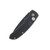 Smith & Wesson ExtremeOps Jr. Push Button OTS Auto Knife-Tanto Partial Serrated Blade-All Black WNS-WSW-40BTS