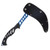 Neptune Trading Blue Reaper Kama Fixed Blade with Nylon Sheath NTHWT277BL
