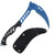Neptune Trading Blue Reaper Kama Fixed Blade with Nylon Sheath NTHWT277BL