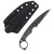 Miller Bros Blades Black Sheath Gray Handle M-5BSGH