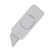 Rivery Zero Smooth Operator Manual OTF Utility Knife-Worn Gray Aluminum Handle Zero-M-OTF-S-6061-Worn Gray