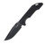 KA-BAR WARTHOG Folding Knife 3.75in Plain Black Clip Point KA3072T