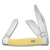 Case Lg Stockman Folding Knife Yellow Synthetic 3.3" Chrome Vanadium