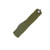 Microtech UTX-85 GEN IV OTF Auto D/E Stonewash Part Serrate OD Green AUMT1232411OD