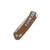 Kizer T1 CD Folding Knife Brown 3.2in Plain Satin Drop Point V3490.2CA2