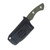 Kizer Rook Fixed Blade Knife Green 3.1in Plain Satin Nessmuk 1090A4