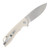 SENCUT Stratex Folding Knife Ivory 3.17in Plain Satin Drop Point S25055-2