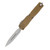 Microtech Ultratech Gen IV D/E OTF Automatic Knife Tan SW Dagger AUMT1122410TA