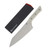 Microtech Chef Knife Ivory 8in Plain Stonewash Chef MT300010IV