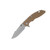 Hinderer XM-18 Coyote – Stonewash Bronze 3.5in Plain Stonewash Harpoon Spanto 1