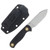 Kizer Drop Bear Fix 3 Fixed Knife Black G-10 Handle SW 14C28N Drop Point Blade 1101A1
